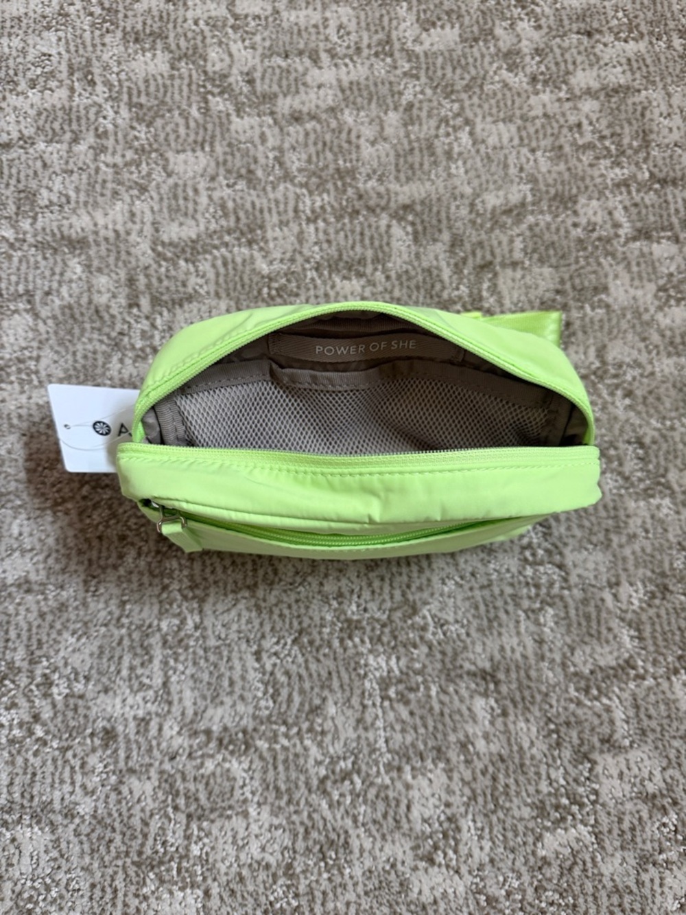 Athleta Women’s Citron Green All About Crossbody Belt Bag—Festival or Athletic - Picture 7 of 11